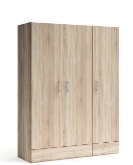Armario 3 puertas 2 cajones Cambrian