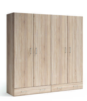 Armario 4 puertas 2 cajones Cambrian