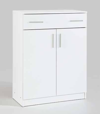 Zapatero 2 puertas + 1 cajón